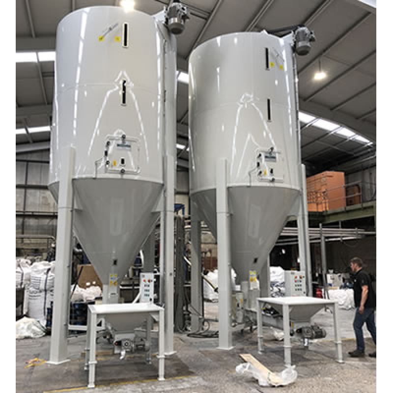 New mixers in place